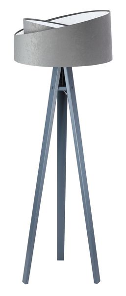 Lampa stojąca GEMSTONE szara/biała/szara zdjęcie 1