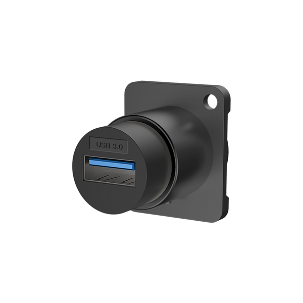 Gniazdo typu USB 3.0 RAU3D-B Roxtone panelowe zdjęcie 4