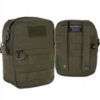 ŁADOWNICA KIESZEŃ MOLLE + PAS NOŚNY BUNGEE TORBA NA RAMIĘ DOMINATOR OLIVE