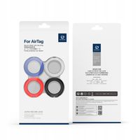 DUX DUCIS futerał ochronny z plastiku na Apple AirTag (4 pak)