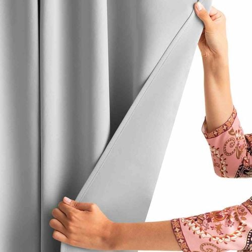 CURT/AH/BLACKOUT/EYELETS/L.GREY/140X175/1PC na Arena.pl