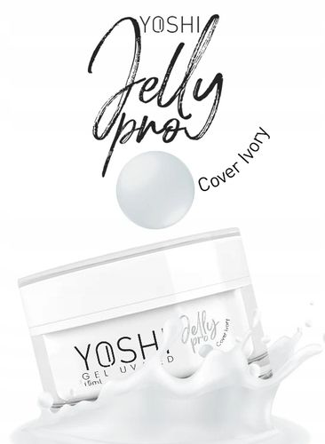 YOSHI Żel budujący Jelly PRO - Cover Ivory - 15ml na Arena.pl