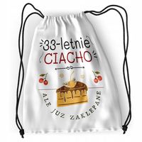 Plecak Urodziny 33 33Cie Sportowy Szkolny Worek Z Nadrukiem Ze Zdjęciem