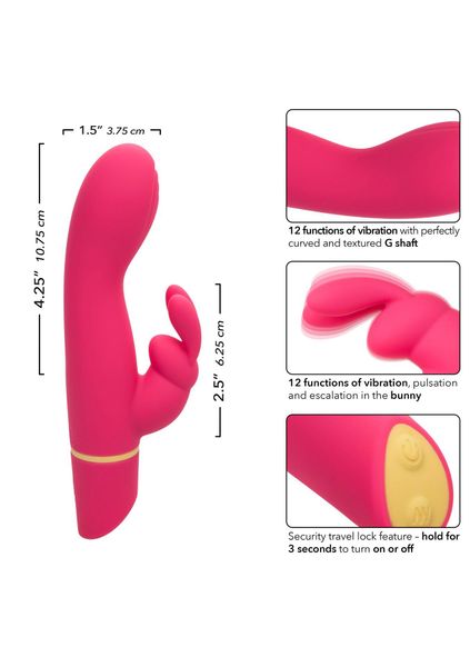 Love Bunny Vibrating G Bunny Pink zdjęcie 15