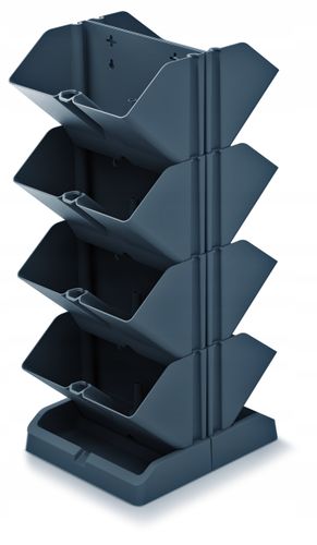 Ogród wertykalny wiszący MINI CASCADE IO1W200 | Biały na Arena.pl