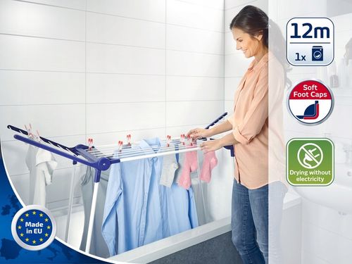 Suszarka na pranie Pegasus 120 Solid Bath kompaktowa Leifheit na Arena.pl