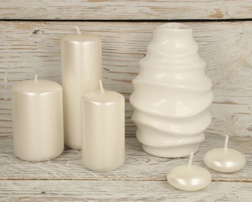 CERAMICZNY WAZON BIAŁY 15X10 CM na Arena.pl