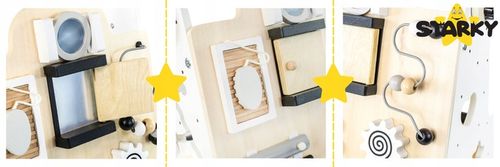 PREZENT NA ROCZEK JEŹDZIK PCHACZ DREWNIANY CHODZIK TABLICA MANIPULACYJNA na Arena.pl