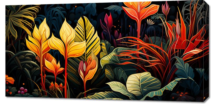 Obraz 100x50cm Tropikalna Symfonia zdjęcie 1