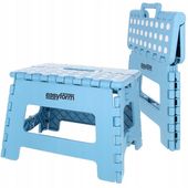 TABORET STOŁEK SKŁADANY ANTYPOŚLIZGOWY KRZESŁO PODEST SCHODEK 150KG 22