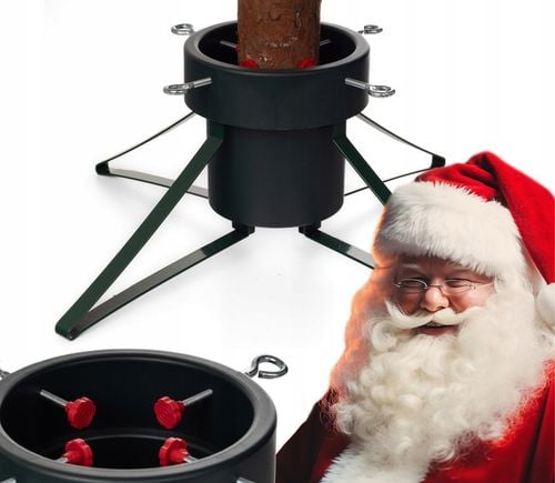 Stojak CHOINKOWY metalowy pod na choinkę podstawka drzewko pojemnik na Arena.pl