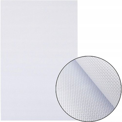 Kanwa płótno do haftowania haftu 30x45cm 6 szt. na Arena.pl