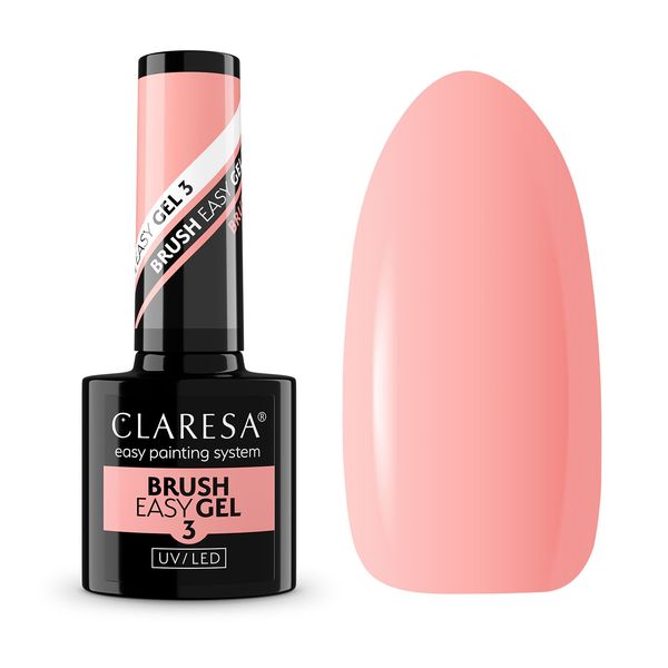 CLARESA N Brush Easy Gel nr 3 - 5 g zdjęcie 1