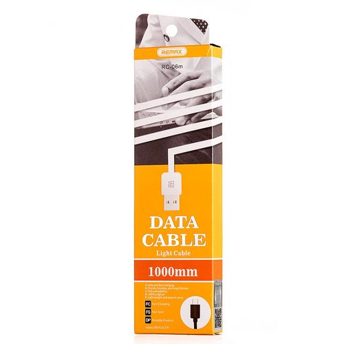 Remax Light Data Cable RC-006m kabel USB micro USB 1M czarny na Arena.pl