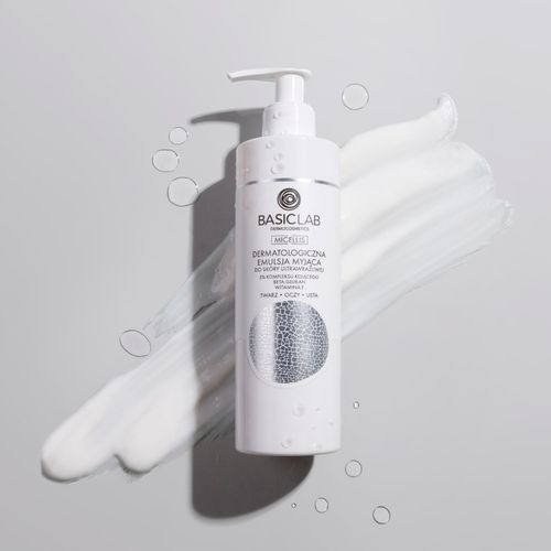 BasicLab dermatologiczna emulsja myjąca do skóry ultrawrażliwej 300 ml na Arena.pl