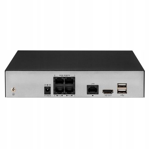 REJESTRATOR DO MONITORINGU SIECIOWY NVR IP 9 KANAŁOWY 4XPOE 8MPx 4K HDMI na Arena.pl