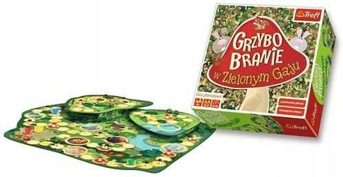 Grzybobranie w zielonym gaju. Gra. Trefl 00988 na Arena.pl