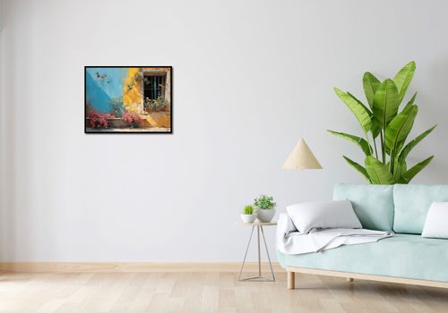 Plakat 65x50cm Słoneczna Ulica na Arena.pl