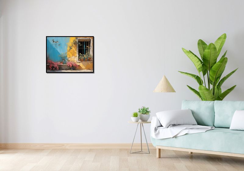 Plakat 65x50cm Słoneczna Ulica zdjęcie 4