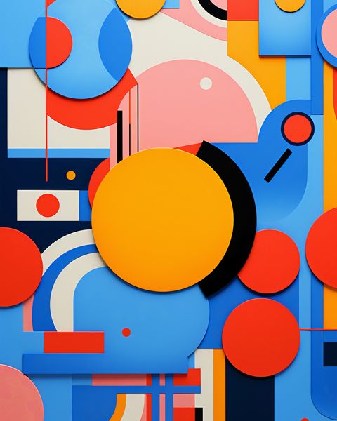 Plakat 40x50cm Kalejdoskop Emocji zdjęcie 1