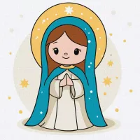 Malowanie po numerach - Miłosierdzie 25x25cm