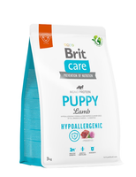 brit care hypoallergenic puppy lamb 3kg
