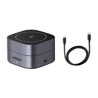 Ładowarka indukcyjna Ugreen W256 2w1 20W iPhone AirPods