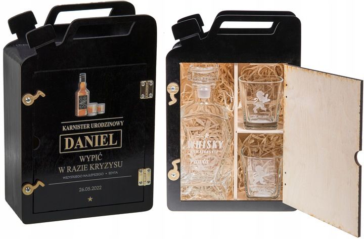 BAREK KANISTER 18 20 30 40 50 60 URODZINY NADRUK zdjęcie 1