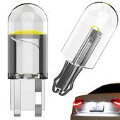 żarówki samochodowe led w5w t10 biała krystaliczna ledowa 2 szt