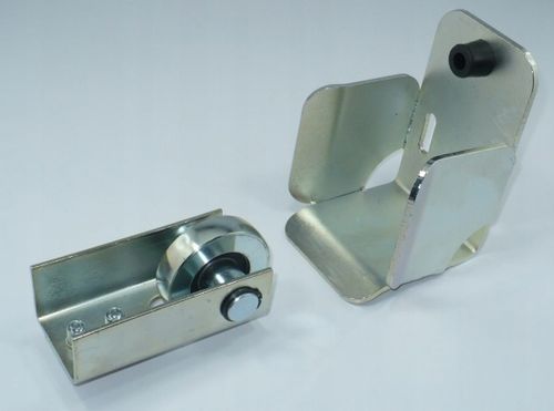 ZESTAW wózek wózki rolki do bramy przesuwnej 70x70 MADE IN POLAND 6 rolek na Arena.pl