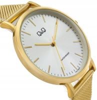 Zegarek Męski QQ C34A-005P złoty bransoleta