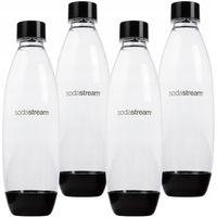 4x BUTELKI SODASTREAM BUTELKA DO SATURATORA 1L DWUPAK BUTLE DO ZMYWARKI