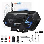 2 x Interkom motocyklowy Fodsports M1-S Pro (czarny)