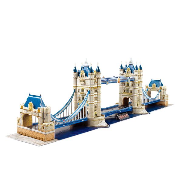 Puzzle 3D Cubic Fun Tower Bridge Nat.geograp. 9780 zdjęcie 5