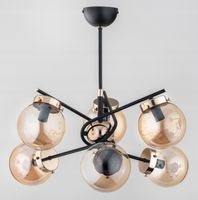 PLAFON LAMPA SUFITOWA ALFA KOLAŻ 63135 CZARNY