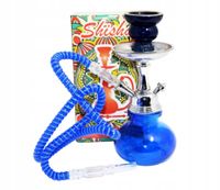 Fajka Wodna Szklana 1 wąż 25cm Szisza Różne Kolory