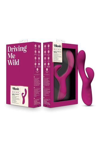 Blush Quinn Rabbit Vibrator Burgundy na Arena.pl