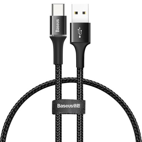 Baseus halo data cable USB For Type-C 3A 0.25m Black na Arena.pl