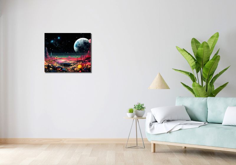 Obraz 60x50cm Inny Świat zdjęcie 2