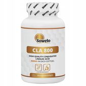 CLA 800 mg 100 Kapsułek – Wspomaga Metabolizm Tłuszczu i Figurę – Sowelo