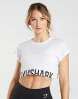 GYMSHARK TOP KRÓTKI Z NADRUKIEM SPORTOWY M 1A1F1_A* M 1_1