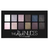 maybelline the rock nudes - paleta 12 cieni do powiek, mat i blask