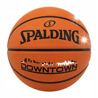 SPALDING DOWNTOWN ORANGE piłka do koszykówki rozmiar 7 na orlik STREETBALL