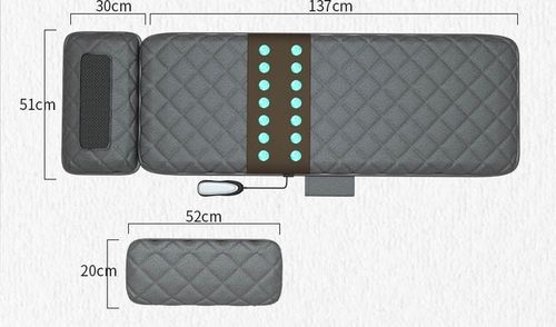 Materac masujący mata masująca shiatsu nefrytowy grzanie Gateway do masażu na Arena.pl