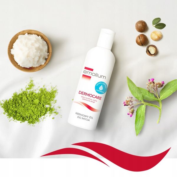 EMOLIUM DERMOCARE Kremowy Żel Do Mycia 200 ml zdjęcie 6