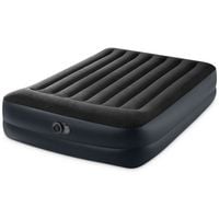 MATERAC DMUCHANY INTEX 203X152X42 DURA-BEAM Z POMPKĄ ELEKTRYCZNĄ