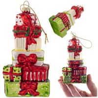 Bombka Na Choinkę Bombki Choinkowe Szklane Zawieszki Ozdoby Prezenty 11cm