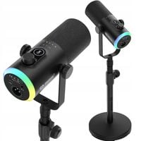 Mikrofon Mozos GM-ONE-BK dynamiczny mikrofon studyjny USB-C i XLR