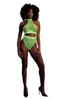 turtle neck and high waist slip xs/ xl