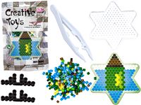 DLA NAJMŁODSZYCH KORALIKI DO PRASOWANIA,  SASZETKA KAKTUS,